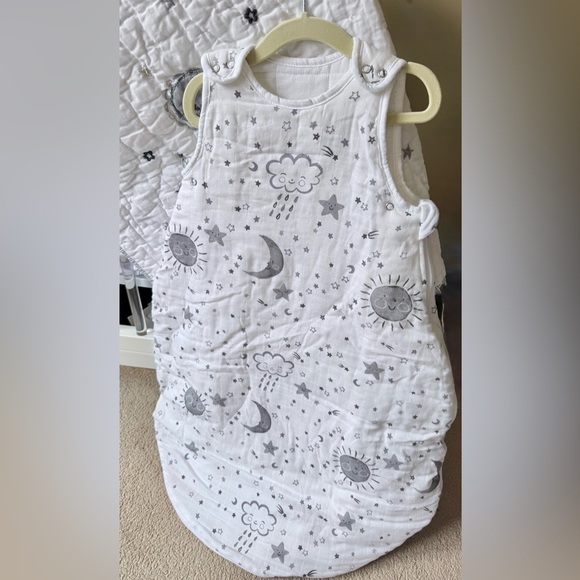 Pottery Barn Kids Other - Pottery Barn Kids Sleep Sack with Gray Celestial Design